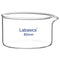 Crystallizing Dish with Spout, Heavy-Duty Rim, High Borosilicate Glass Reusable Dishes for Crystallization, 100 ml