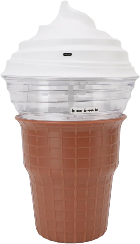 Frozen 5V Frozen CHICIRIS DIY Ice Cream Maker, Homemade Ice Cream Sorbet Yogurt Maker Beginner Friendly, with Safe ABS