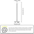 Toilet Paper Holder Stand, Free-Standing Stainless Steel Storage for Bathroom and Toilet Spare Rolls