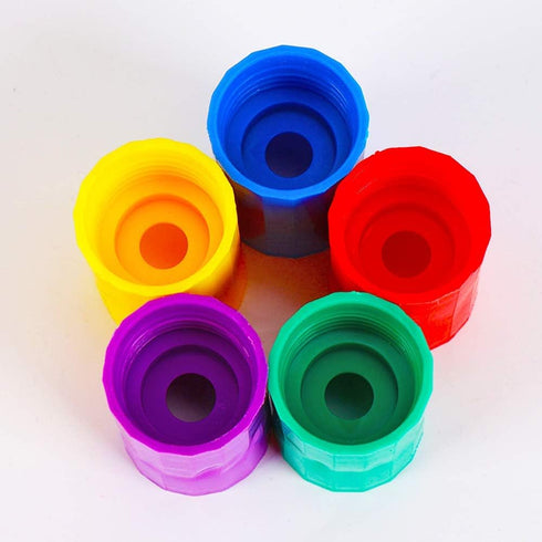 Tornado Bottle Connectors Cyclone Tube, Plastic Vortex Connectors for Scientific Experiment, 5 Pcs