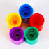 Tornado Bottle Connectors Cyclone Tube, Plastic Vortex Connectors for Scientific Experiment, 5 Pcs