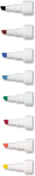 Avery 24411 Dry-Erase Markers Set, Chisel Tip, 8/BX, AST by AVERY