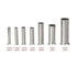 600 Pcs Wire Ferrules Kits, 7 Sizes Tinned Copper Crimp Connector AWG 22-10 Non Insulated Ferrules