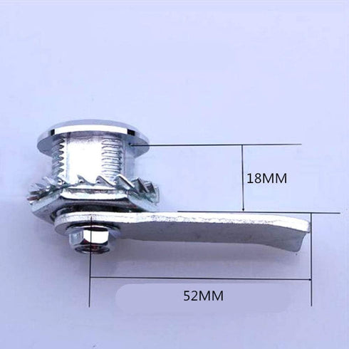 Gas Meter Cam Lock & Key, Zink Alloy Electric Meter Door Cabinet Box Latch Locker Kit for Hardware Tool