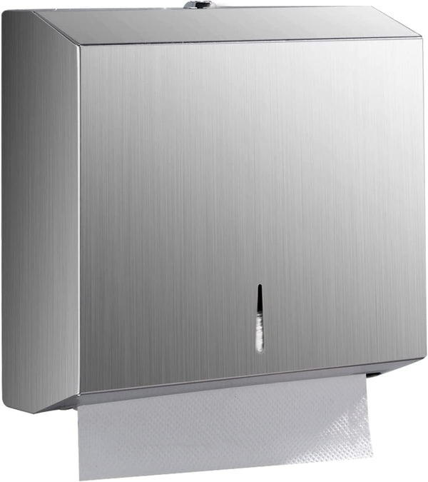 Paper Towel Dispenser Wall Mount - Multifold Trifold Paper Towel Dispensers, Large