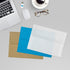 LUXPaper A7 Invitation Envelopes | 5 1/4" x 7 1/4" | 30lb. Text | Clear Translucent | Peel & Press | 50 Qty