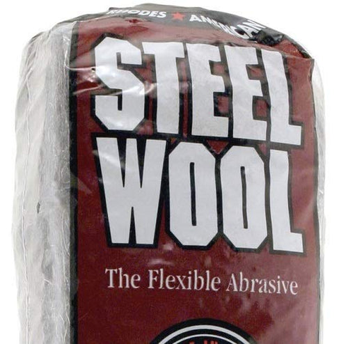 Homax #4 Extra-Course American Steel Wool Pad #4, 16-pack