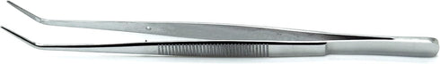 Premium Instruments 2 Pcs Dental Tweezer College and Foil/Meriam Serrated Beak Dressing Pliers Cotton Surgical Forcep