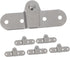 Didiseaon 6pcs Folding Door Support Hinges Left Right, Folding Table Brackets with