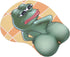 Frog 3D Anime Mouse Pads with Silicone Gel Wrist Rest, Gaming Mousepads