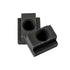 4pcs 3/8”-16 Threaded T-Slot Nuts, Black Oxide Finish Sliding Nuts T Track Accessories, Hammer Head Fastener for