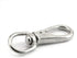1-Pack M6 Swivel Eye Snap Hook 304 Stainless Steel Multi-Use Spring Snap Hook for Boat Marine Pet Chains