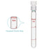 stonylab Glass Test Tube with PTFE Cap - Thicken Borosilicate Glass Reusable Graduated Pressure Resistant Tubes