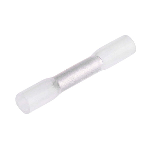 Heat Shrink Butt Connectors, 100pcs 26-24AWG Waterproof Insulated Electrical Wire Crimp Terminals Kits for Marine