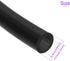 DMiotech Black Silicone Tube 5/16"(8mm) ID 1/2"(12mm) OD 3.3 Feet Industrial Tubing for Water Air Pump