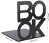 MUNEFE 1Pair Decor(140mm) Bookend, Book Characters Shape Book Stand, Metal Bookend Oranizers for Home Table Maazines