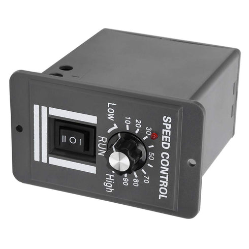 Motor Speed Controller DC12-60V, 20A DC Brush Electric Motor Speed Controller, Forward and Reverse Regulator
