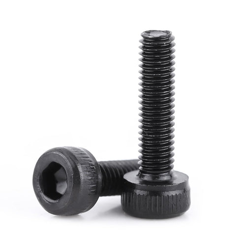 280Pcs M3 Hexagon Socket Screw Nut Set - Black Socket Head Screws, Lengths 4/5/6/8/10/12/16/20/25mm