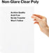 Dunwell Business Card Holder Sleeves - 25 Pack for 500 Cards, Heavyweight Plastic Sheet Protectors