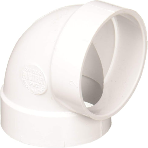 Airvac VM104/5506 PVC Fitting 90-Degree Short Elbow