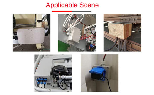 Fielect 5Pcs ABS Plastic Electronic Junction Box, Dustproof Project Case Enclosure, 1.89" x 1.06" x 0.55"