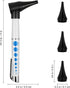 4 Healifty Otoscope with Light - Ear Scope Otoscope with Otoscope Covers, Diagnostic Ear Care Tool for Nurse, Children