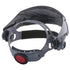 Jackson Safety High Impact Resistant F4XP Premium Crown with Ratcheting Headgear, Universal Window Pattern, Black