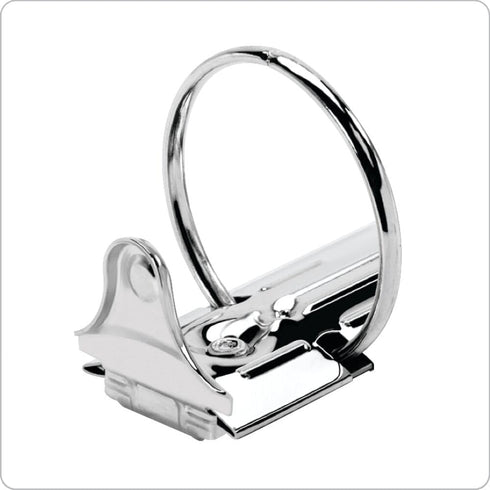 Cardinal Economy 3-Ring Binders, 1.5", Round Rings, Holds 350 Sheets, Non-Stick, Black, Carton of 12
