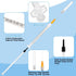 24 Pack 1ml Syringes with Needle 25G 1”, Sterile Luer Lock Syringe Individually Packaged for Labs, Liquid Measuring, Pets,Oil, Glue, Transparent