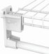 ClosetMaid 6609 SuperSlide Shelf and Hanging Bar Wall Bracket, White, Pack of 1
