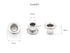 CRAFTMEMORE Grommet Tool Kit - 2mm Eyelet Setting Tool with Hole Punch Cutter & 100 Grommets