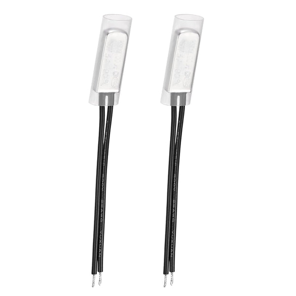 KSD9700 NO 90C Temperature Control Switch Thermostat, Normally Open/250V 5A, Metal, 2 Pcs