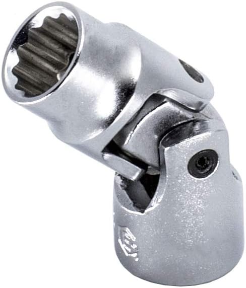 Genius Tools 1/4" Dr. 8mm Universal Hand Socket, 12-Point - 253508