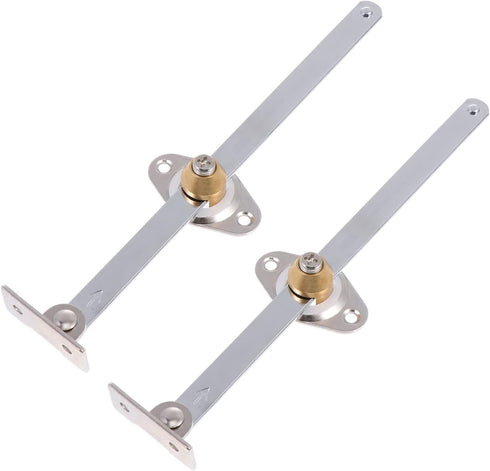 4pcs DOITOOL Stretch Bars for Cabinet Door Support Sturdy Jackstays Thicker Design for Bedside Cabinets Hinges Door
