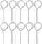 SUPVOX 10pcs Lock Pins, Durable Iron Pull Pin Replacement for Fire Safety Equipment, Essential Accessory for Office and
