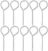SUPVOX 10pcs Lock Pins, Durable Iron Pull Pin Replacement for Fire Safety Equipment, Essential Accessory for Office and