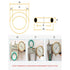 Othmro 50pcs Nitrile Rubber O-Rings | 1mm Wire Dia 14mm OD Metric Sealing Washers for Plumbing