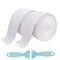 Caulk Tape White 2 Pack, Waterproof Tape for Shower and Kitchen Caulking Strip, 1.5" x 10.5Ft