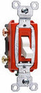 Pass & Seymour Legrand CS20AC3LA 15 Amp 120/277V Commercial Specification Grade Toggle Switch, 3-Way, Side
