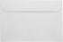 LUXPaper 6 x 9 Full Face Window Envelopes | Bright White | 28lb. Text | 50 Qty
