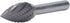 Carbide Rotary File - 1/4inch Shank Rotary File Die Grinder Burr Bit for Woodworking and Engraving.