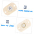 8pcs Sticky Pulley Swivel Caster Wheels for Storage Bin Adhesive Casters Ball Bearings for Kitchen Rolling Cart