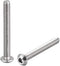 uxcell M3x25mm Machine Screws, Hex Socket Round Head Screw, 304 Stainless Steel Fasteners, 20pcs