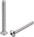 uxcell M3x25mm Machine Screws, Hex Socket Round Head Screw, 304 Stainless Steel Fasteners, 20pcs