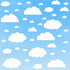 AOWDIAO 40 Cloud Wall Decals - Peel and Stick Clouds Stickers - Assorted Shapes and Sizes for Nursery, Bedroom