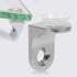 10pcs Shelf Support Pegs, Glass Shelf Brackets, Brackets for Glass Shelves, Zinc Alloy Round Corners Shape Shelf Holder