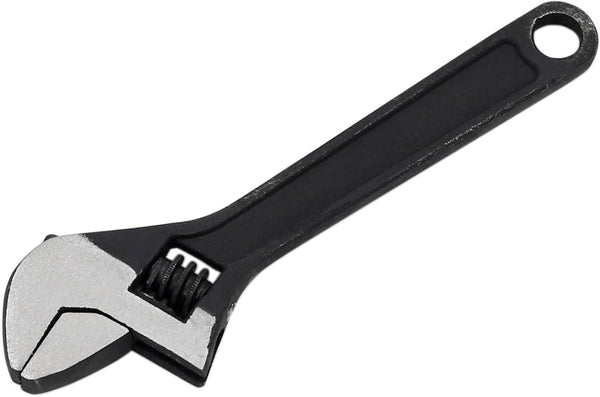 4" Mini Size Adjustable Spanner, Black Tiny Wrench Repair Hand Tool