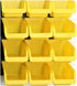 WallPeg Pegboard Bins Garage Organization, 12 Pack Kit PB-8, Tool Organizer for Hardware, Craft Room, Storage