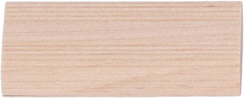 50Pcs Wood Stopper Beech Insertion Dowel Block for Woodworking Furniture Splicing Tool, 6x20x40MM