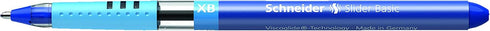 Schneider Slider Basic XB Ballpoint Pen, 10/Pack